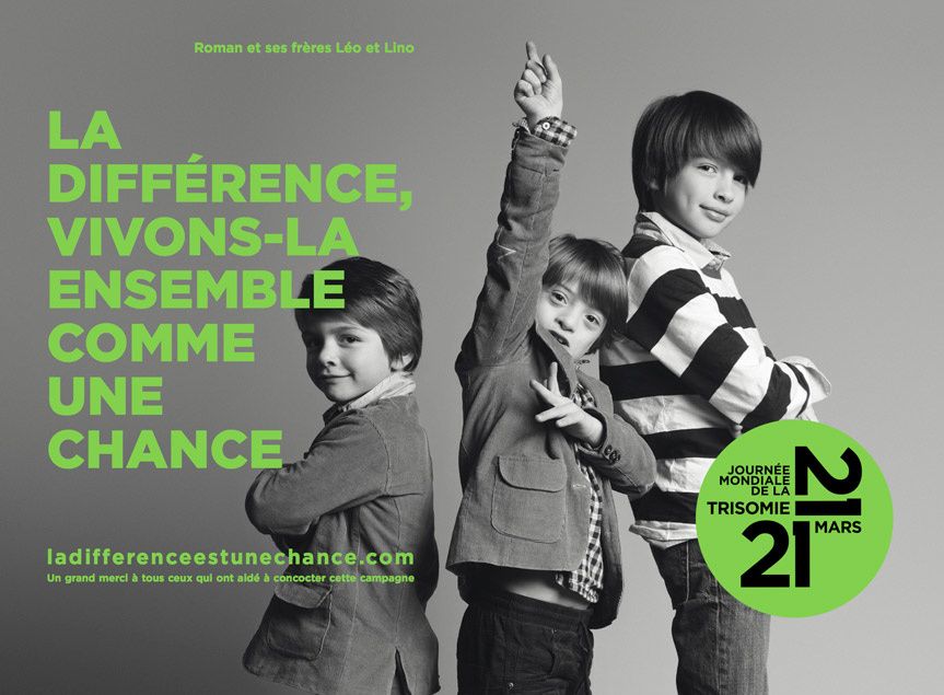 Visuel pour la campagne 2014.
