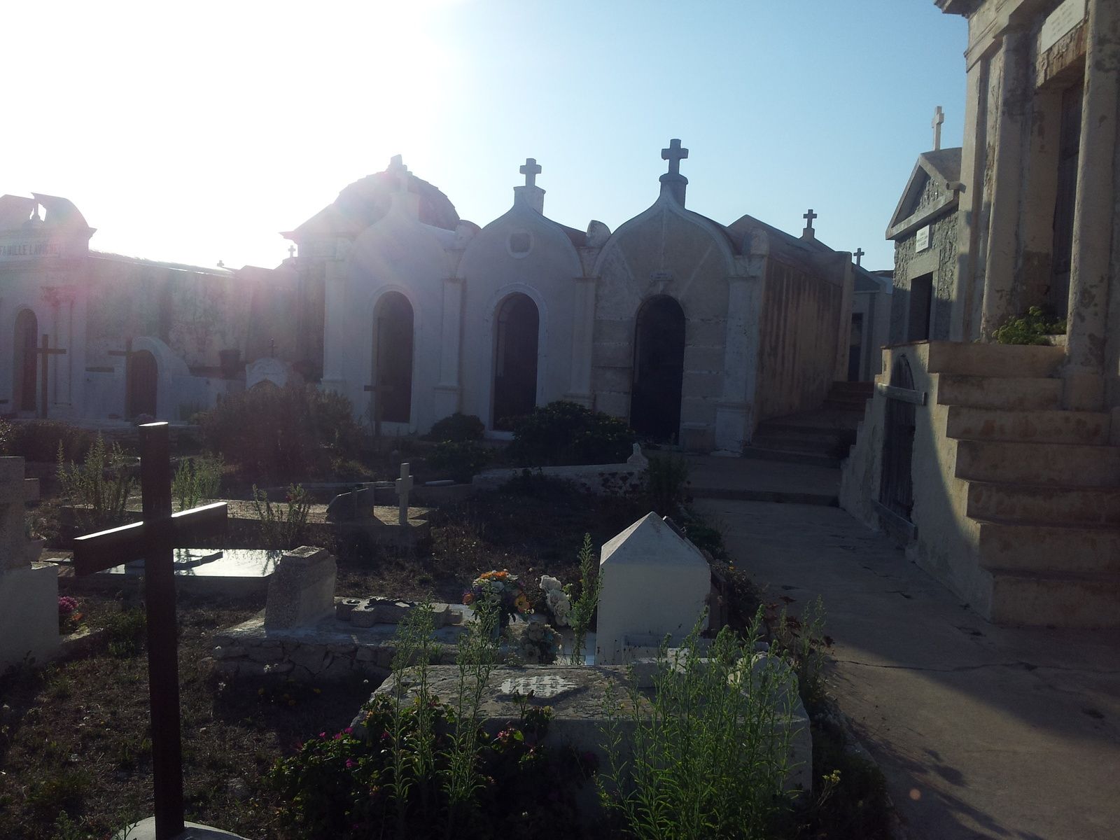 Cimetière marin - Bonifacio (Août 2014)