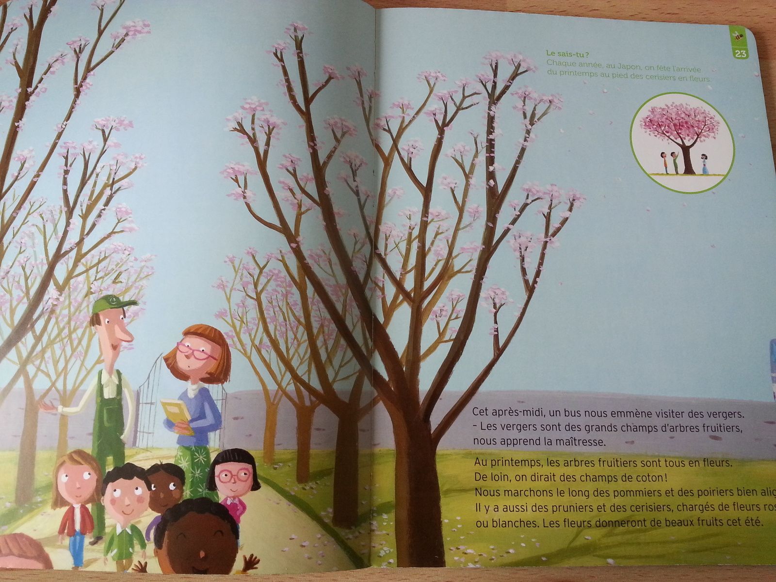 Vu De Loin Le Printemps Est Vert Le livre vert du printemps. Sophie COUCHARRIERE et Hervé LE GOFF – 2013