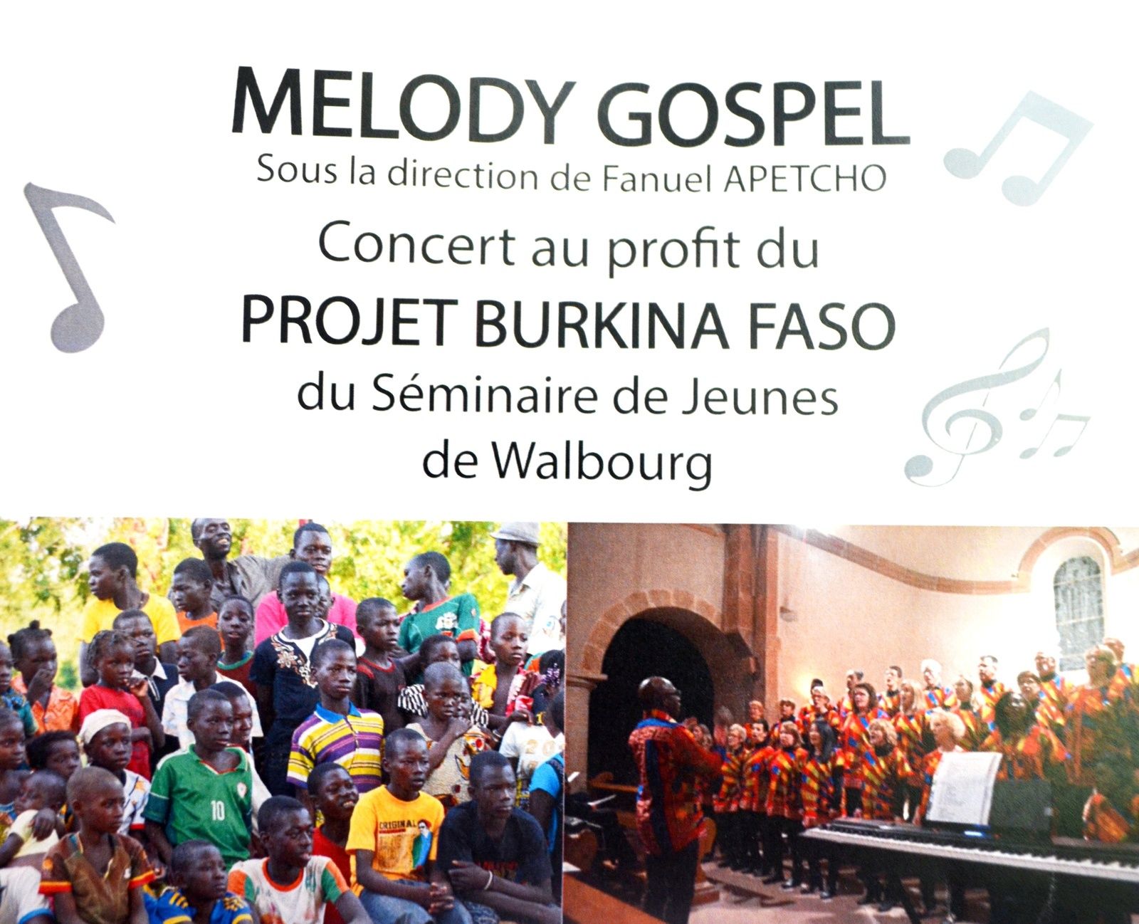 Un concert au profit du Burkina Faso - LE BLOG DES ÉLÈVES DU SEM