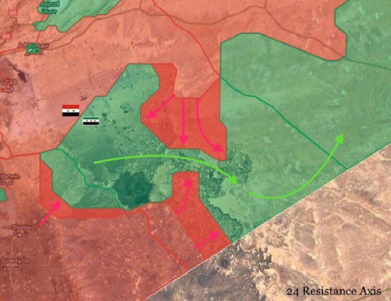 Les forces gouvernementales brisent les défenses des miliciens soutenus par les Etats-Unis dans le désert de Damas (Southfront)