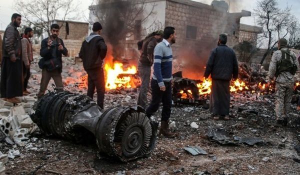 Hay'at Tahrir Al-Sham (ex Al Nosra) revendique la responsabilité de la destruction de l'avion de chasse russe au-dessus de l'espace aérien syrien (FNA)