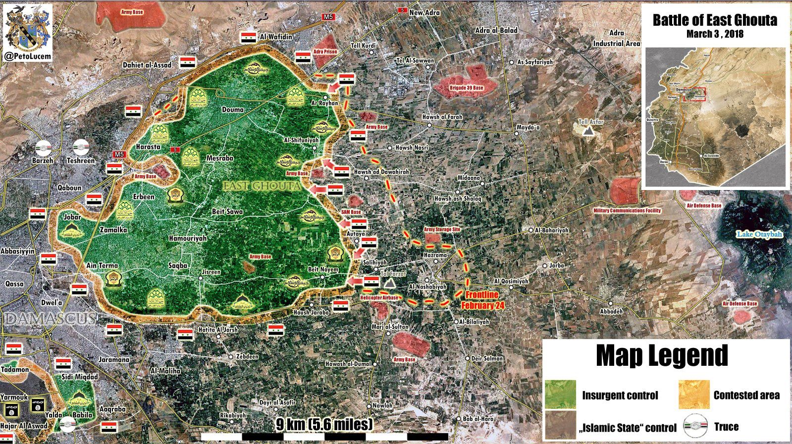 Situation en Syrie - Afrin, Idlib, Ghouta Est et al-Tanf (Moon of Alabama)