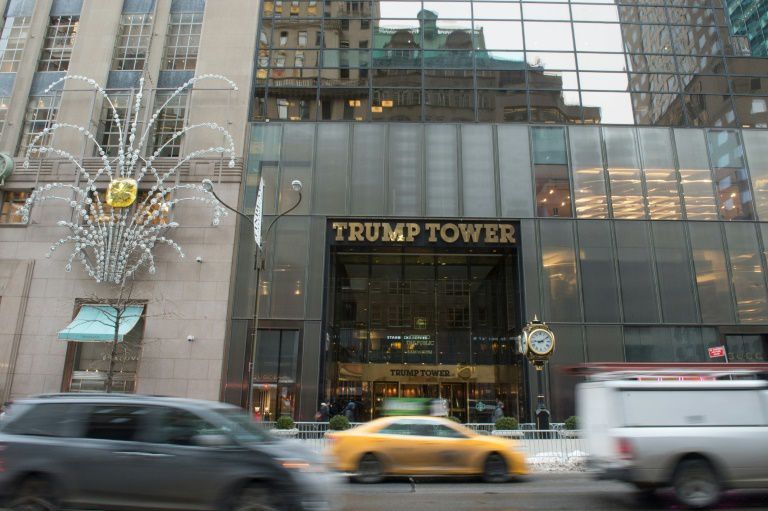 La tour Trump de New York abrite entre autres le siège américain de la grande banque chinoise ICBCnCi-contre vue de la tour Trump sur la 5ème Avenue, à New York le 8 janvier 2018 / © AFP/Archives / Bryan R. Smith 