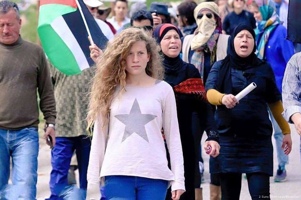 Après 8 mois dans une prison israélienne, Ahed Tamimi "ne regrette rien" (AFP)