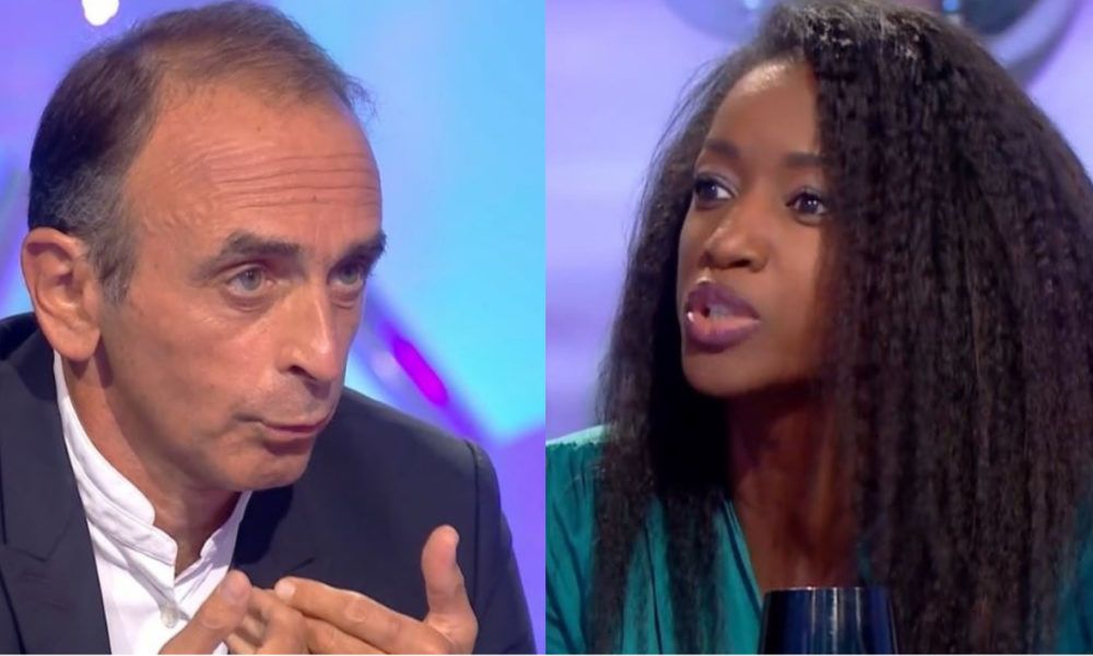 La chroniqueuse Hapsatou Sy diffuse les propos d’Eric Zemmour coupés au montage : « Votre prénom est une insulte à la France » (Vidéos)