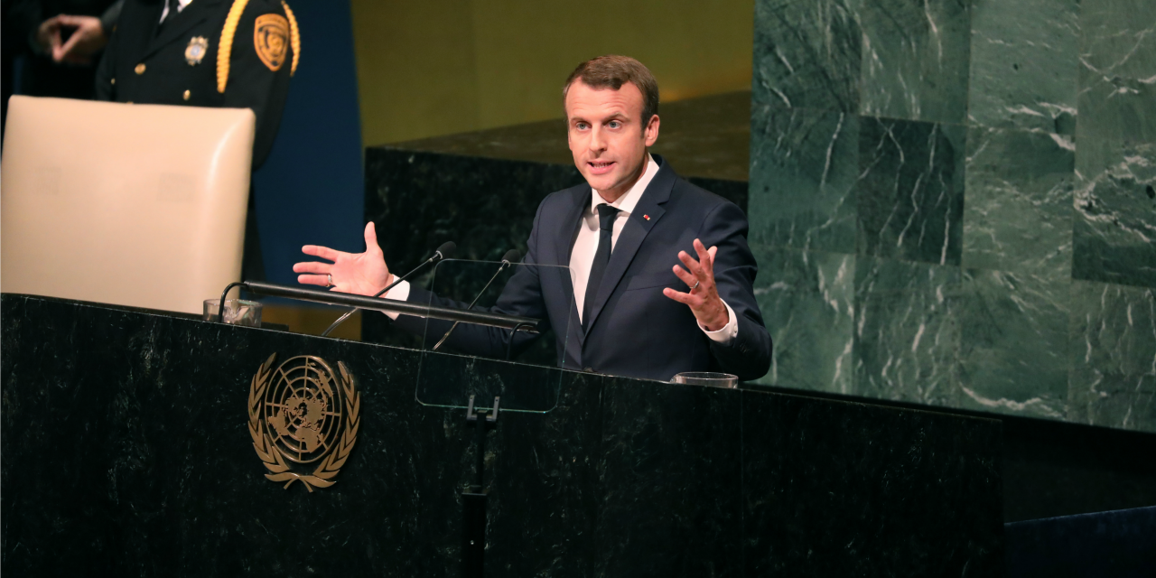 Macron's Watch n°22 : la duplicité faite homme ? Discours à l'ONU; De Maurice Audin aux Harkis. 