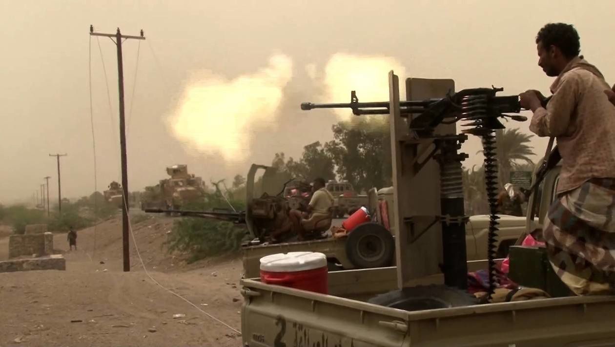 Yemen Hodeida combats (c) AFP AFP TV