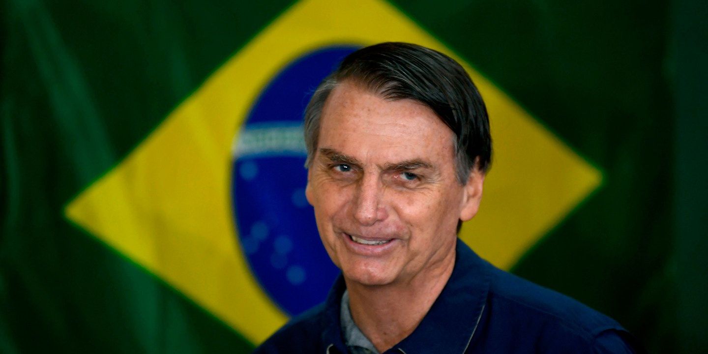 Bolsonaro (c) Pimentel AFP / Getty images