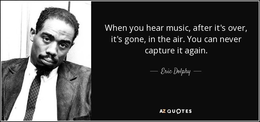 All That Jazz - Eric Dolphy (Vidéos)