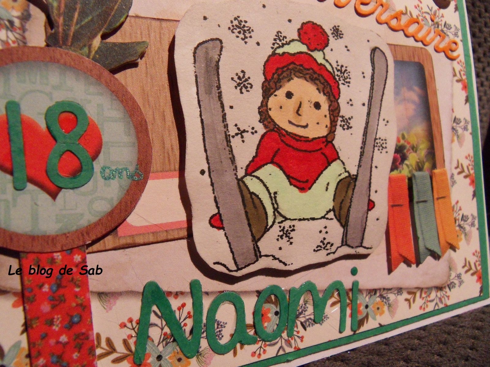 Carte Anniversaire 18 Ans Le Blog De Sab