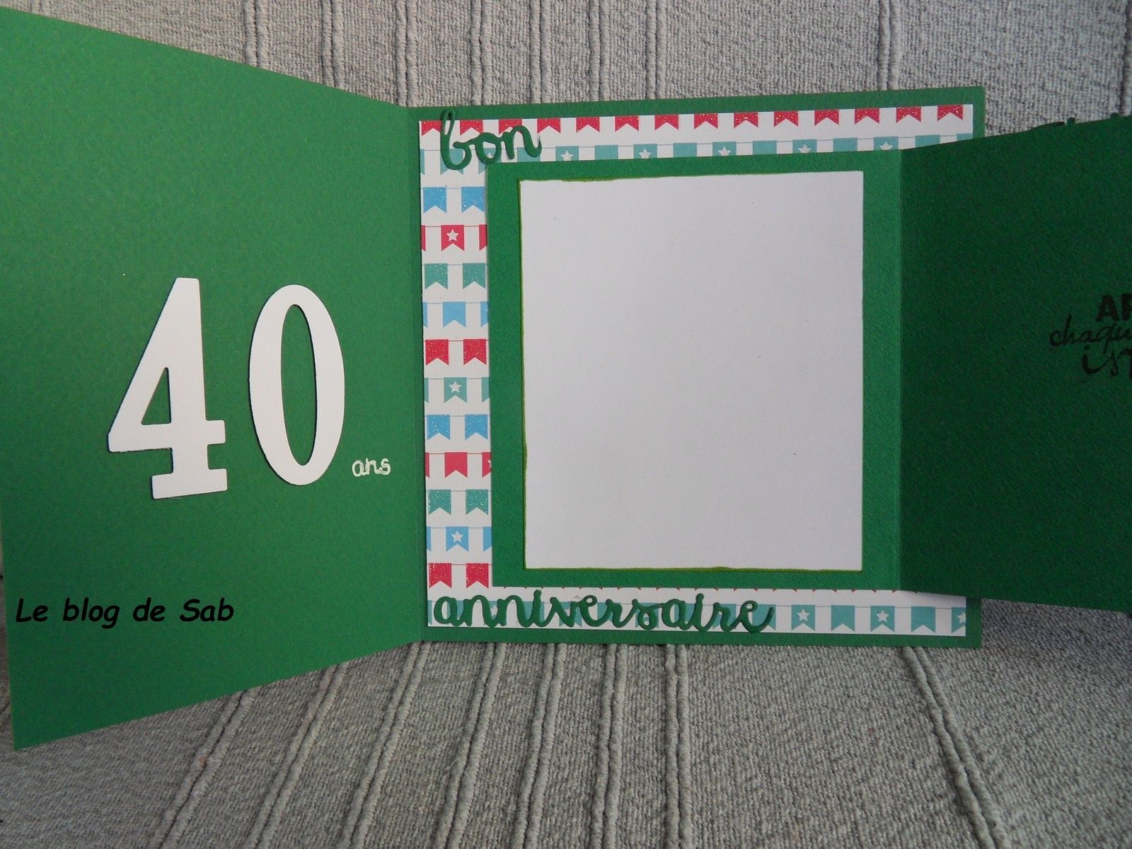 Carte Anniversaire Homme Routier 40 Ans Le Blog De Sab
