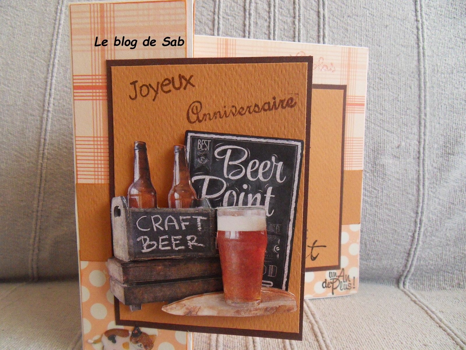 Carte Anniversaire Homme Le Blog De Sab