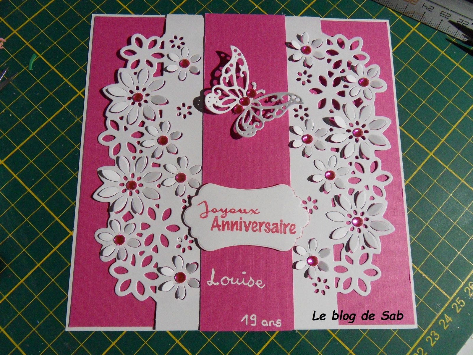 Carte Anniversaire Jeune Fille Le Blog De Sab