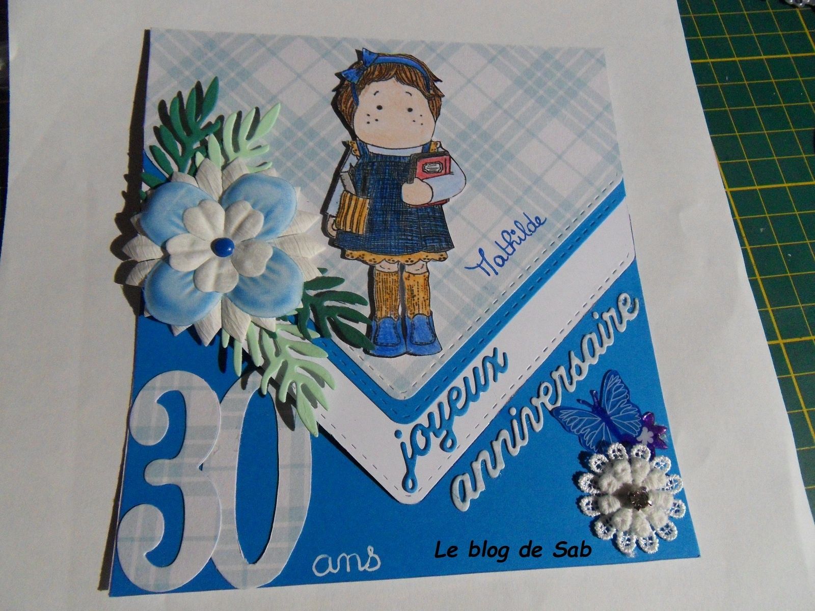 Carte Anniversaire Femme 30 Ans Le Blog De Sab