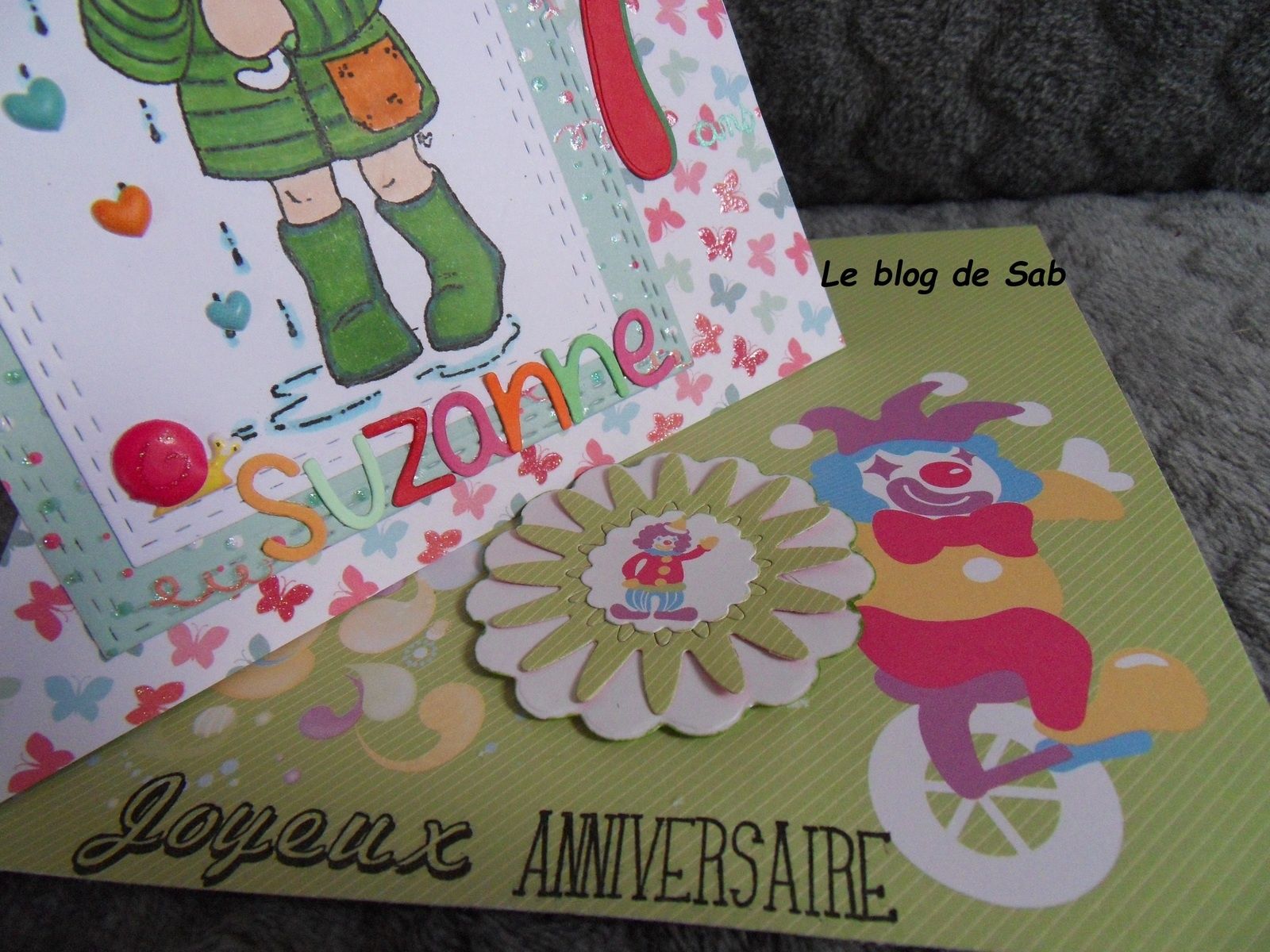 Carte Anniversaire Fille 7 Ans Le Blog De Sab