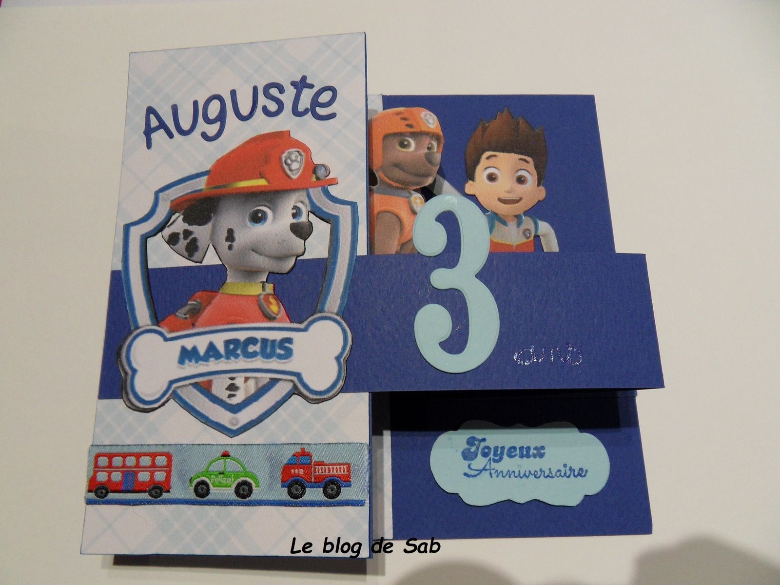 Cartes Anniversaire Pat Patrouille Le Blog De Sab