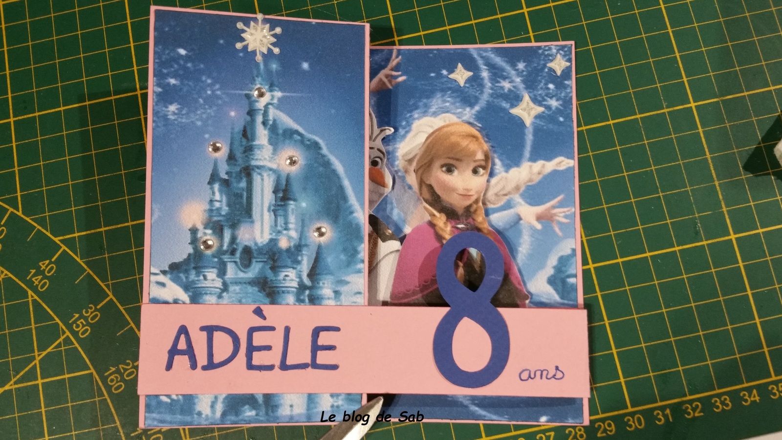 Carte Anniversaire 8 Ans Reine Des Neiges Le Blog De Sab