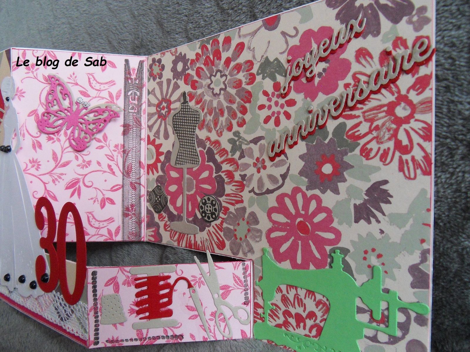 Carte Anniversaire Femme 30 Ans Le Blog De Sab