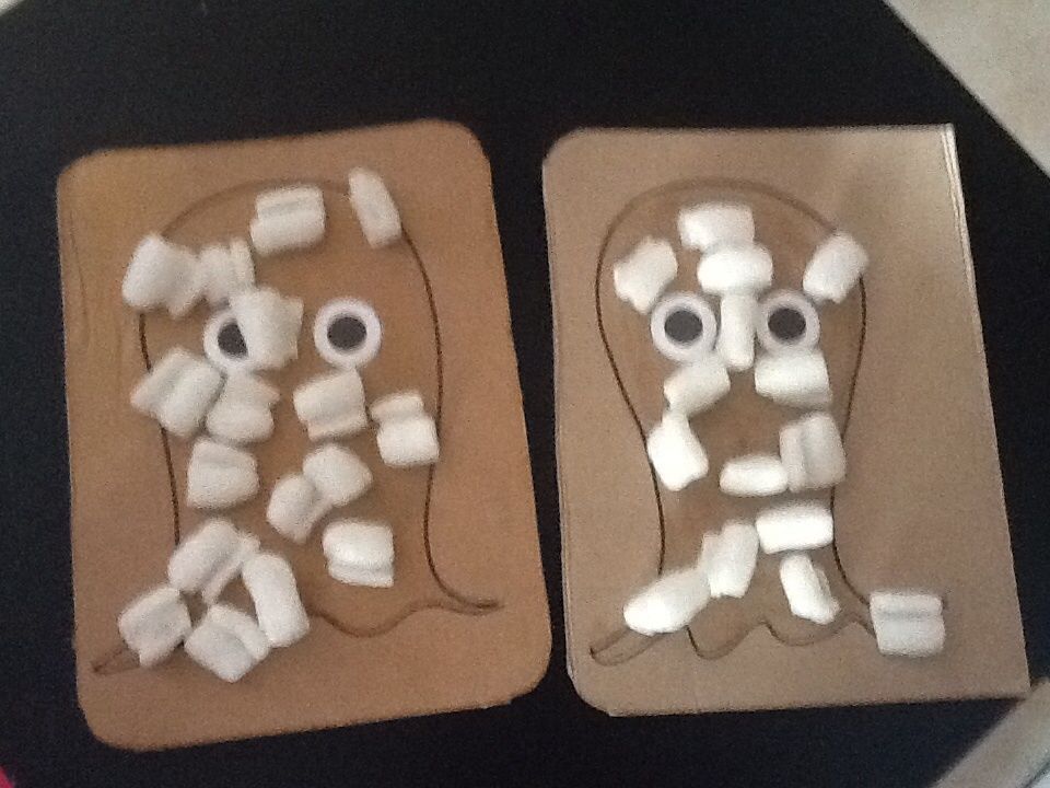 Recré´action les petits fantômes