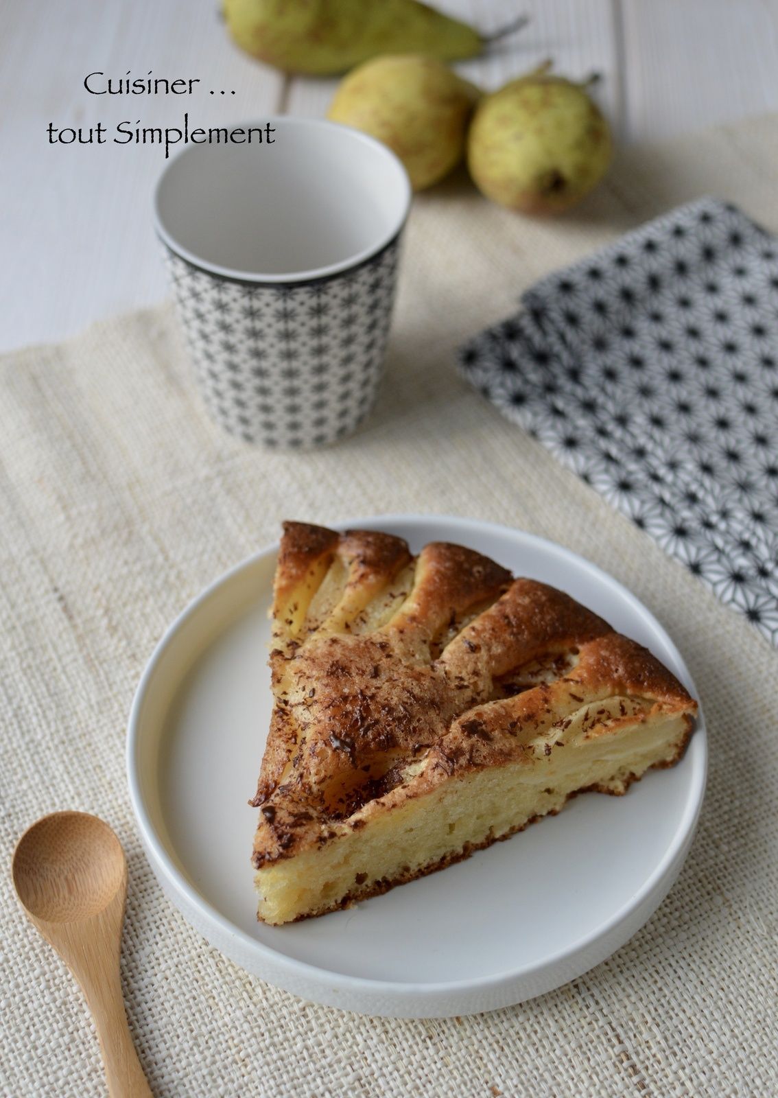 Gateau Aux Poires Et Au Mascarpone Cuisiner Tout Simplement Le Blog De Cuisine De Nathalie
