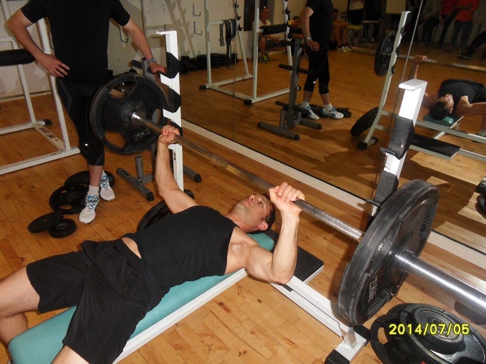 Le développé couché a toujours la cote