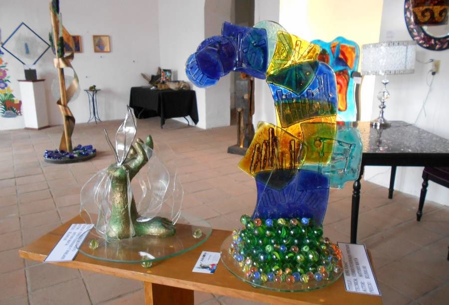A Cuernavaca, le verre a remarquablement inspiré une pléiade d'artistes