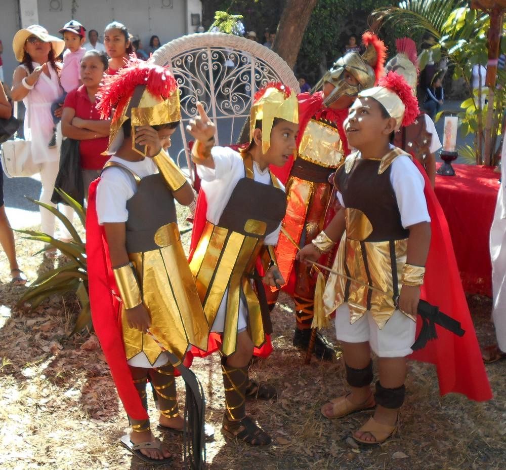 Le chemin de la croix au paseo Atzingo à Cuernavaca