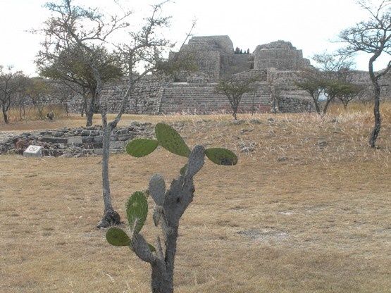 Le site préhispanique Cañada de la Virgen au coeur d'un semi-désert près de San Miguel Allende