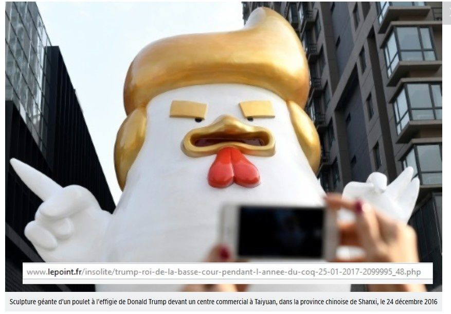 Sous l'emblême du COQ, bonne année chinoise aux candidats !