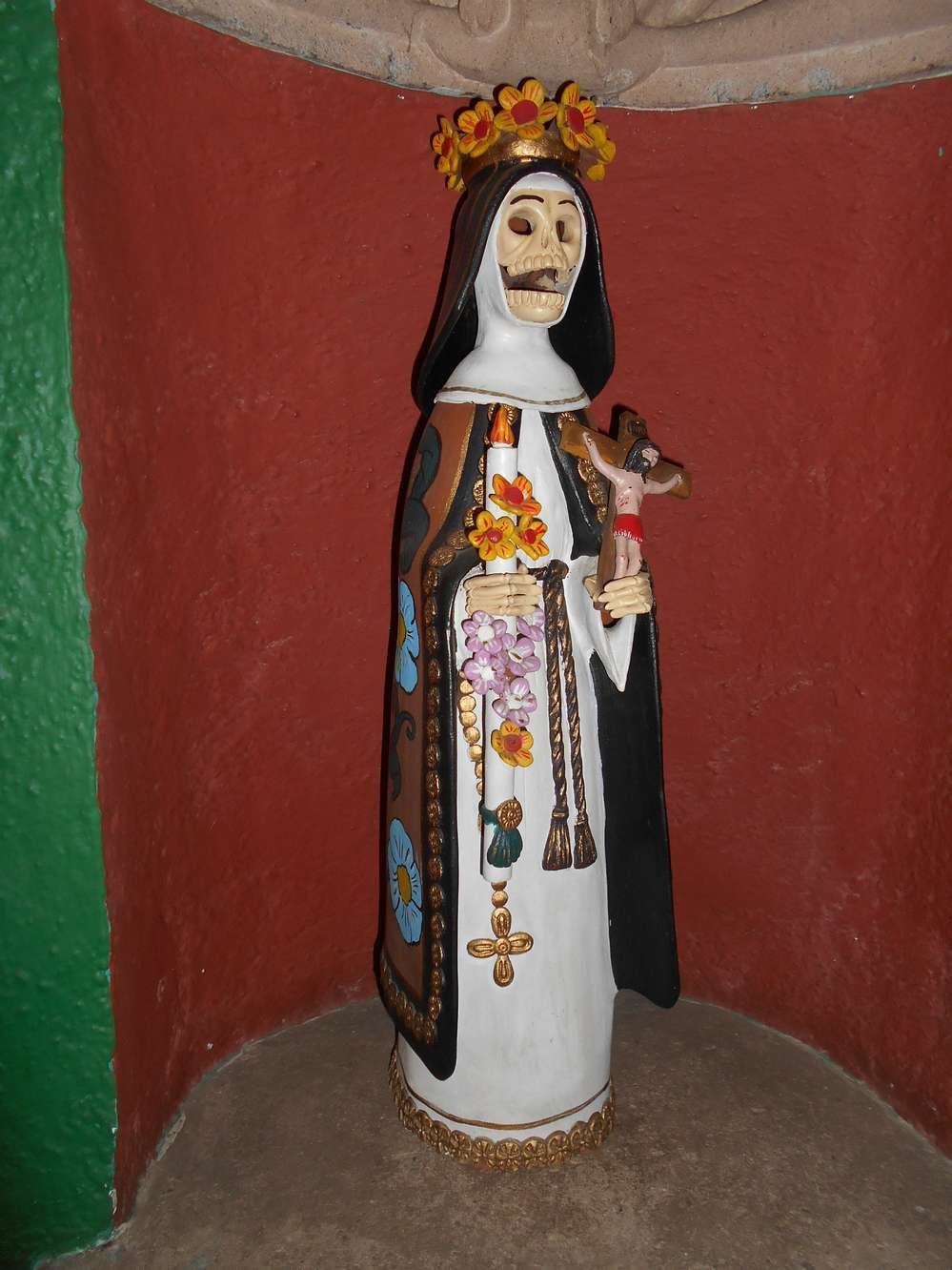 Artisanat religieux à la Mansion del Cupatitzio