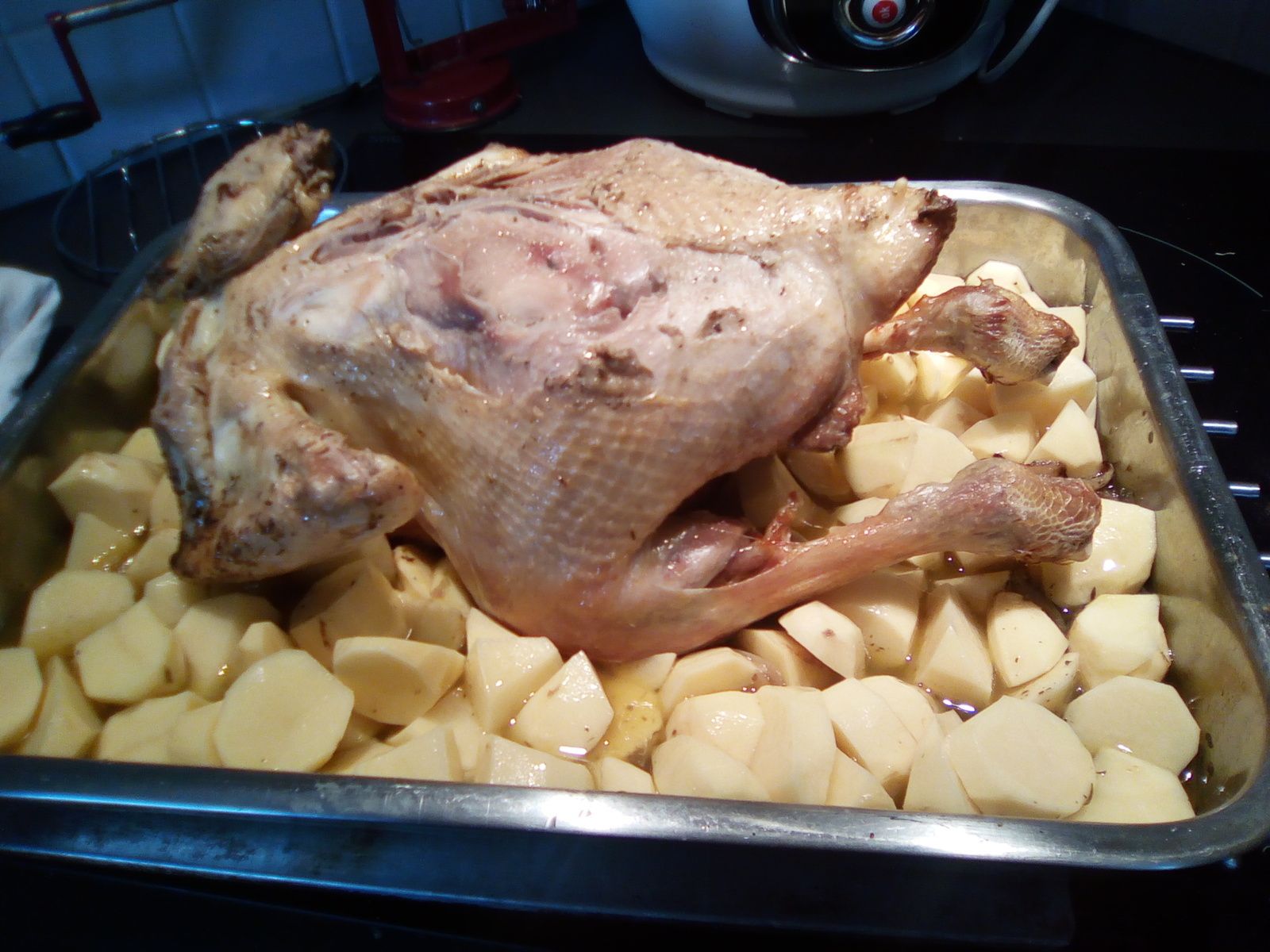 Recette du poulet rôti au four - Mes Meilleures Recettes Faciles