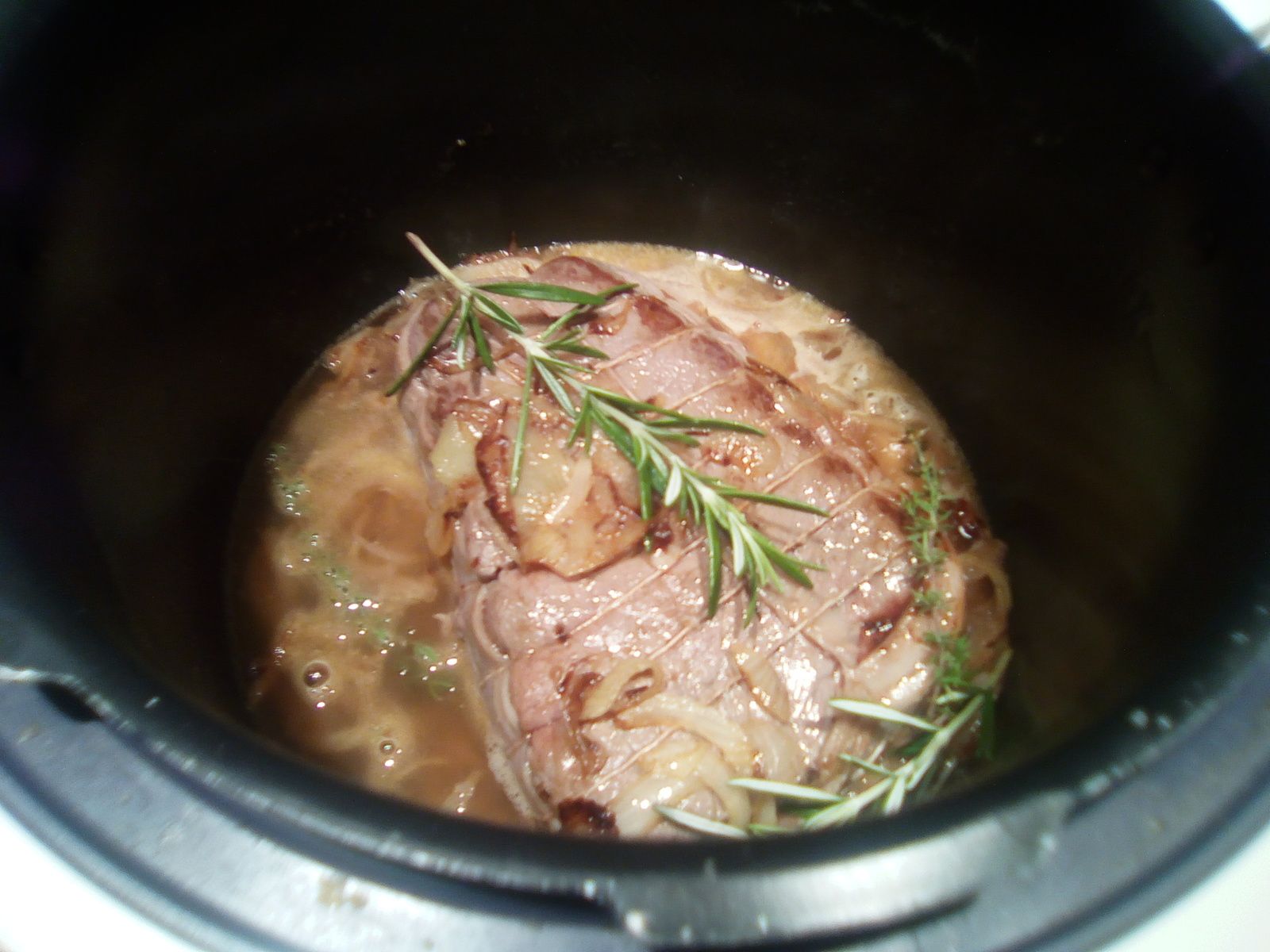 Je n'ai pas fait réduire la sauce (trop pressés de manger mdr)