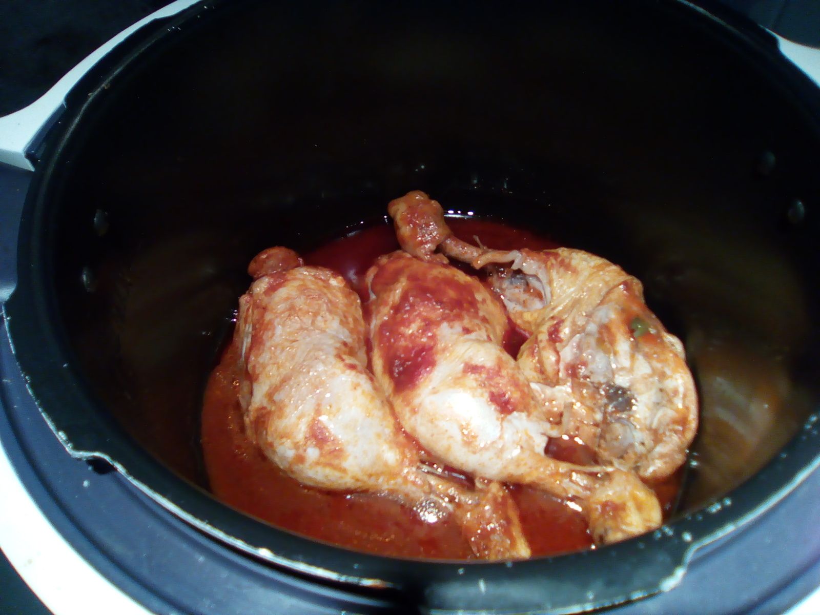 Poulet sauce balsamique au cookéo