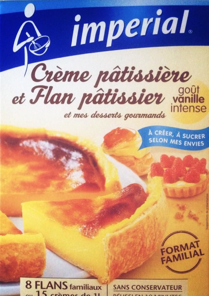 Flan patissier ( poudre Impérial) - Sucre et sel d'Angy