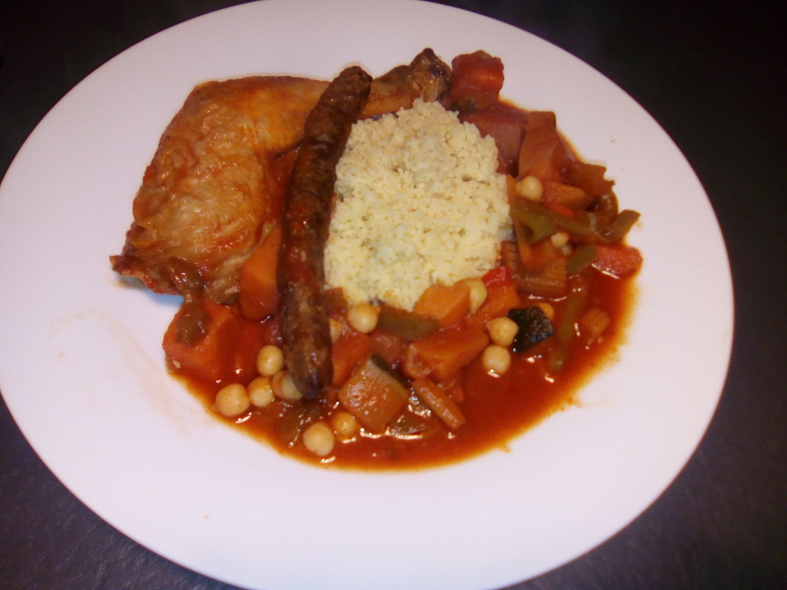 Couscous express merguez au cookéo (légumes surgelés) Mes Meilleures