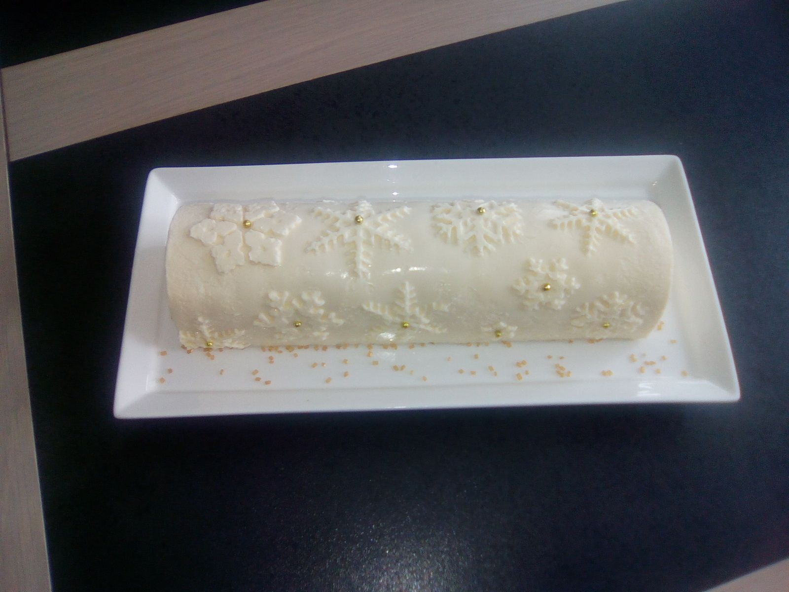 Buche Legere Au Yaourt Et Aux Fruits bûche nuage au yaourt insert aux fruits - Mes Meilleures Recettes Faciles