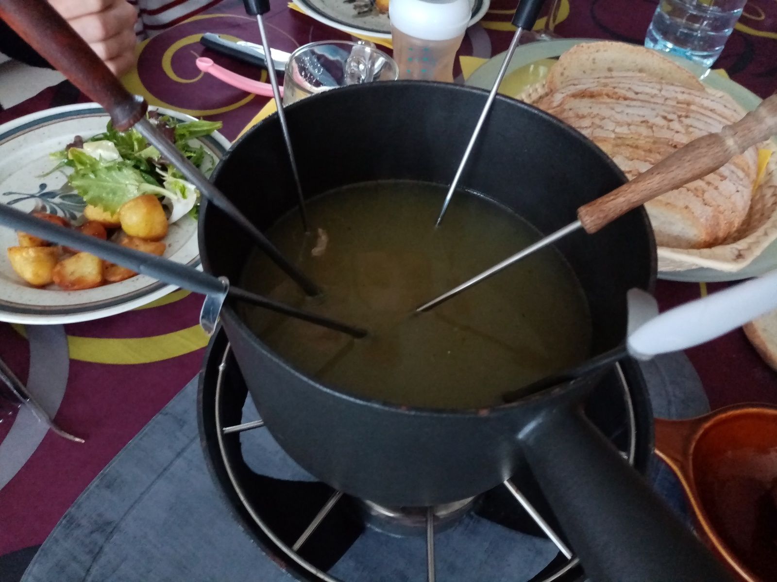 Fondue bourguignonne légère (au bouillon) Mes Meilleures Recettes Faciles