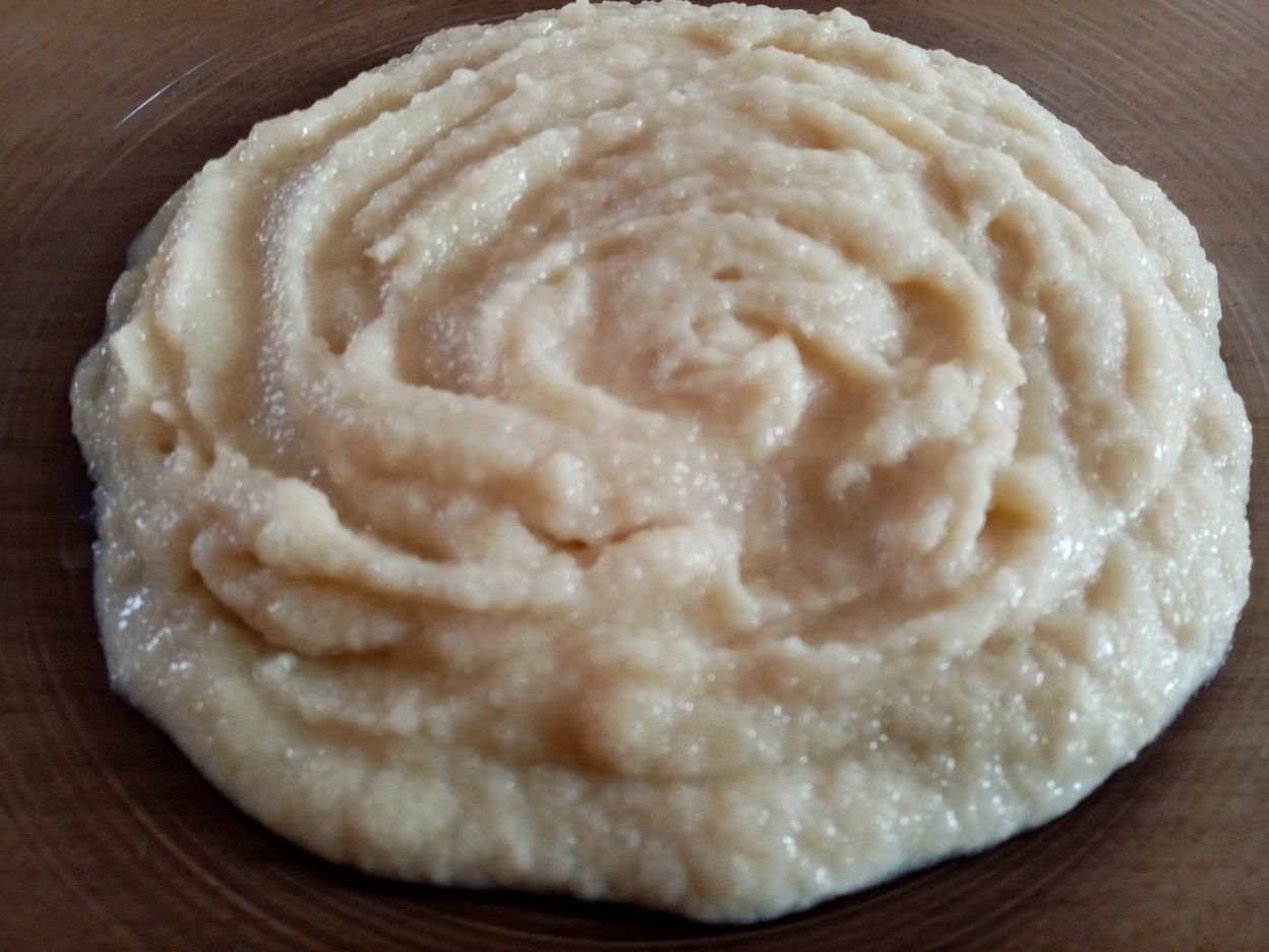 Semoule au lait de coco