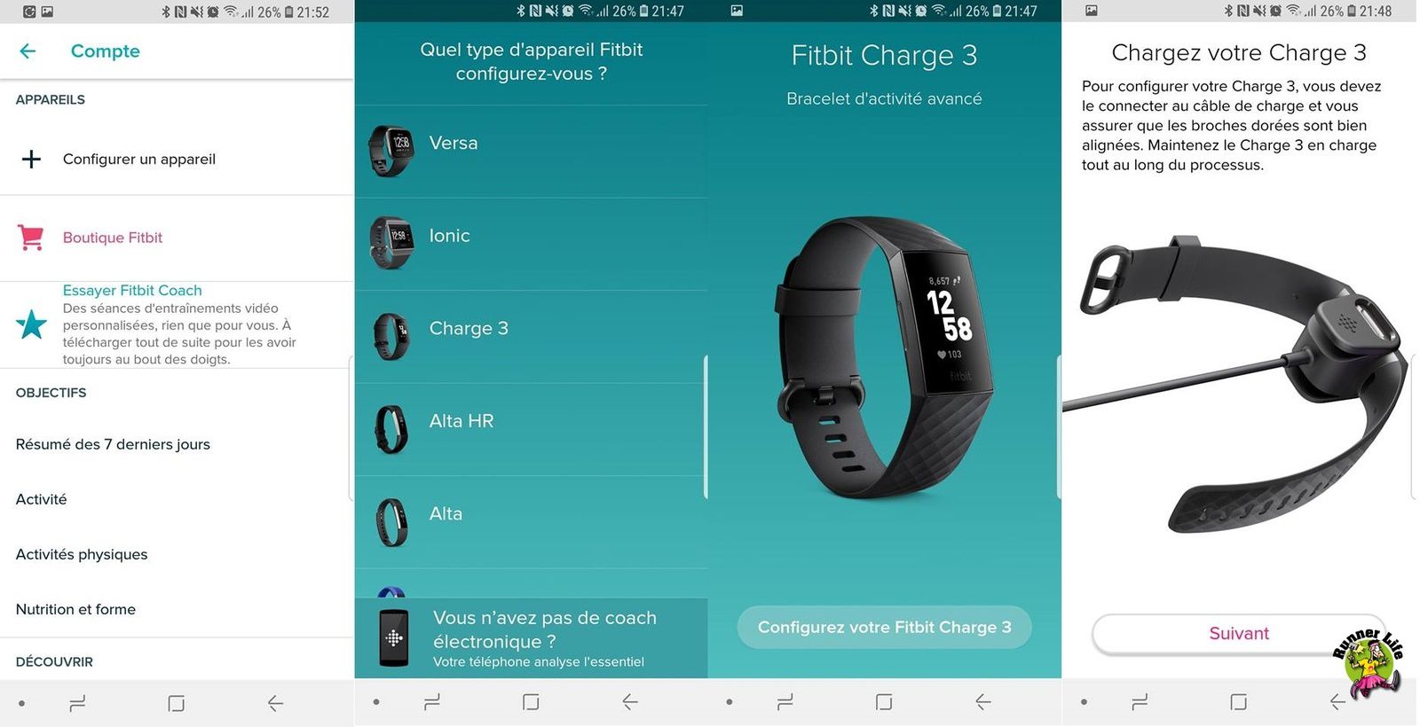 Test Fitbit Charge 3 un bracelet d'activité complet ! - Runner Life