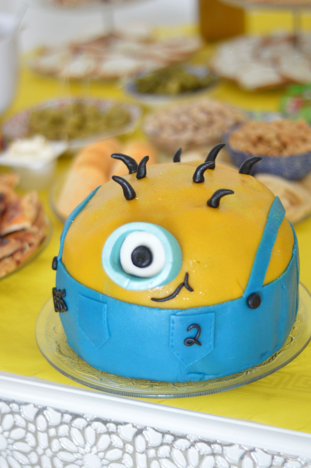 Gâteau 3D les Minions