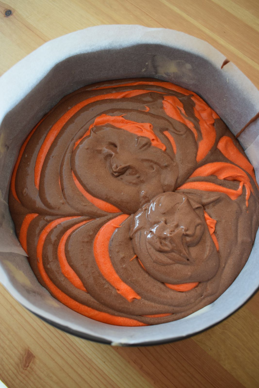 Halloween zebra cake - recette marbré ultra moelleux 