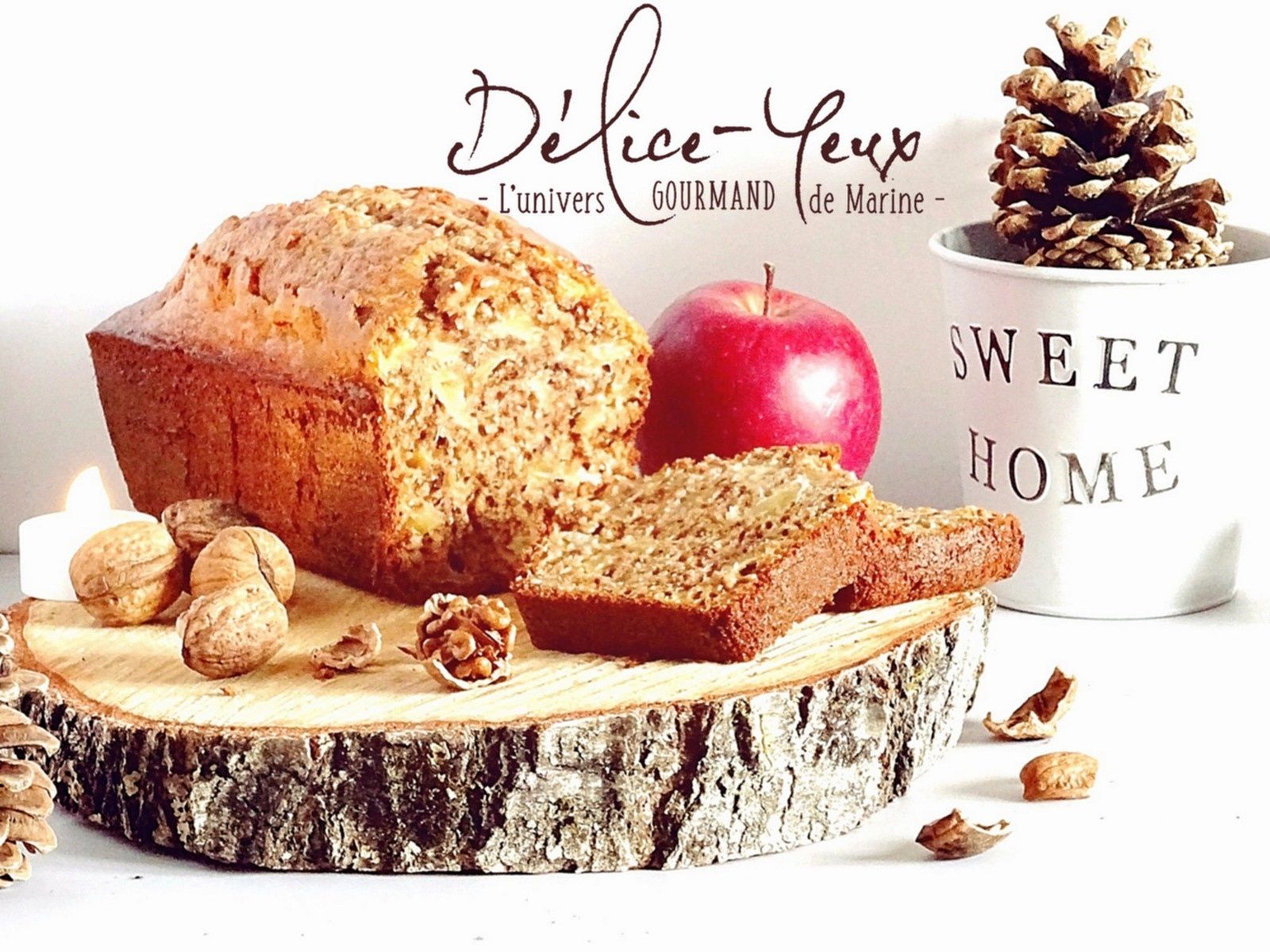 Cake D Automne Pommes Noix Miel Delice Yeux L Univers Gourmand De Marine