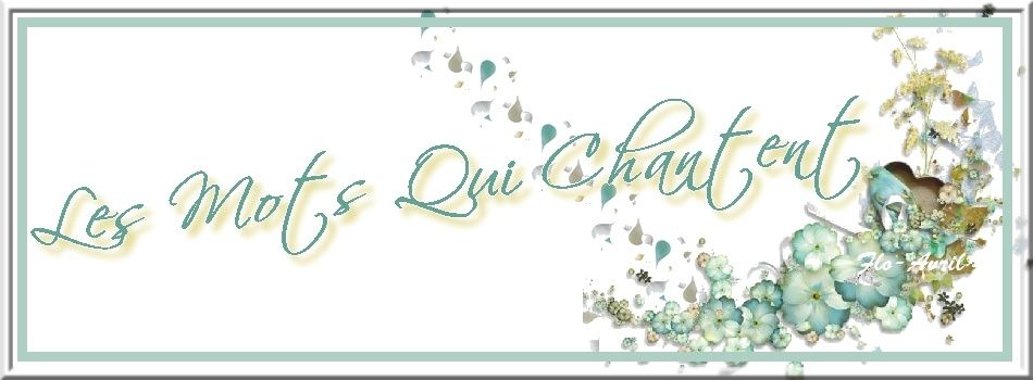 Le bonheur des mots qui chantent 