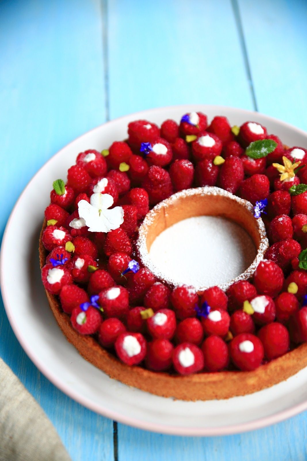 Tarte Aux Framboises Facon Lenotre Sashamismai
