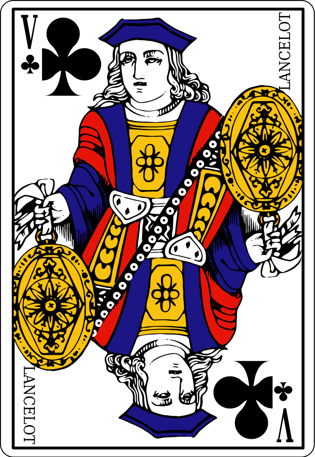 Nom De La Dame De Trefle Lancelot le valet de trèfle - Quai des rimes