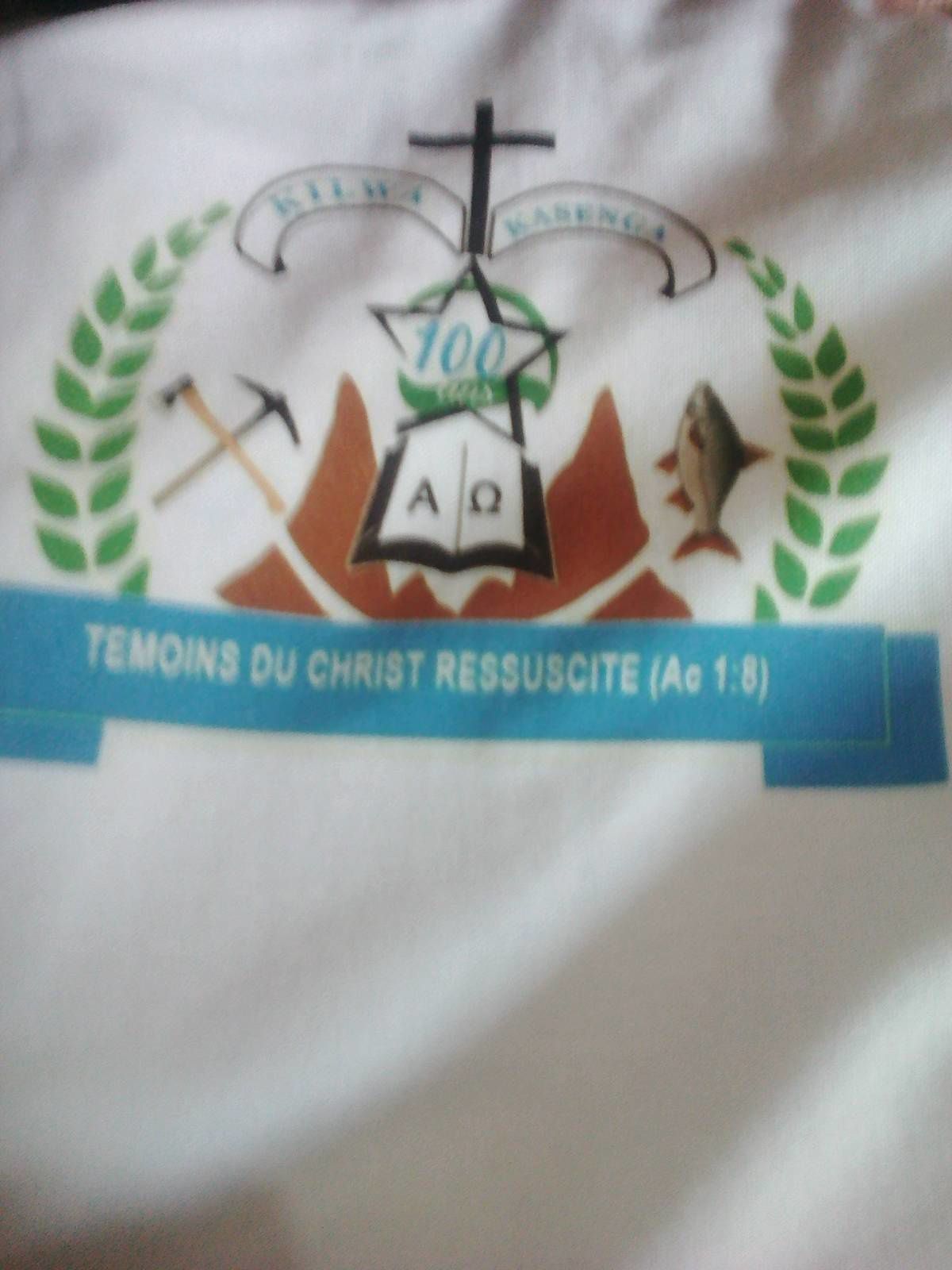 Logo du centenaire du diocese de Kilwa-Kasenga