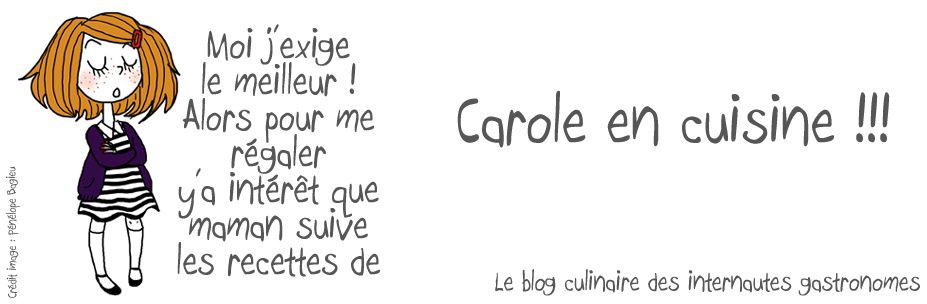 Carole en cuisine