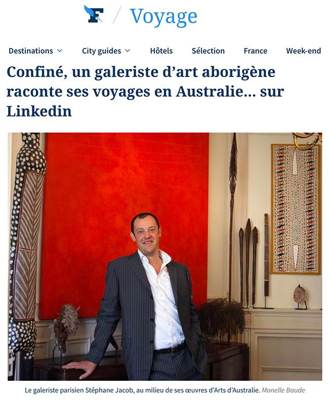 Art aborigène, Le Figaro, expert