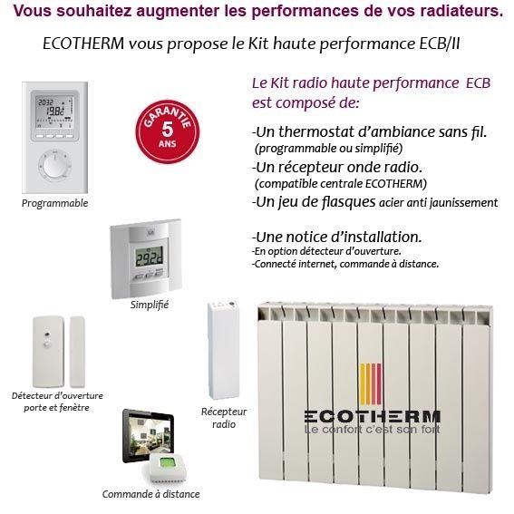 Thermostat radiateur ecotherm